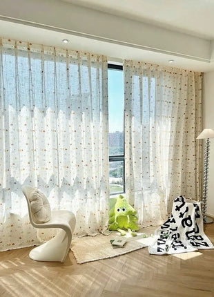 Children's curtain Fruit patterns