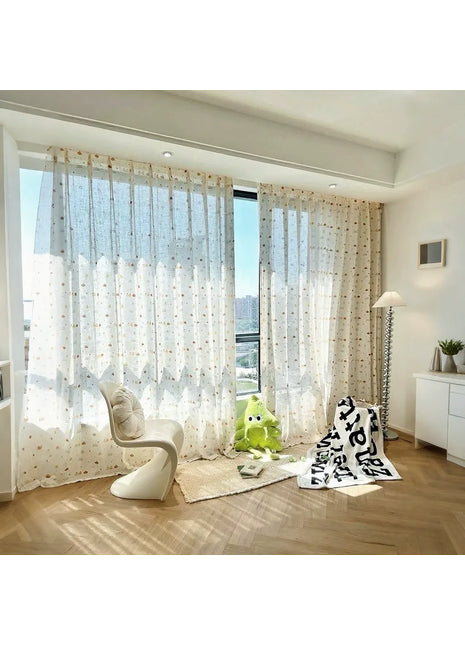 Children's curtain Fruit patterns
