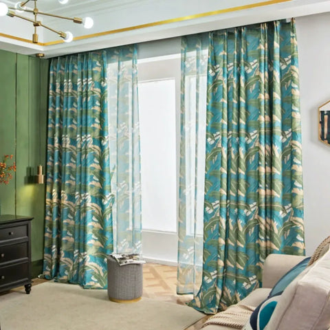 Romantic Black Curtain