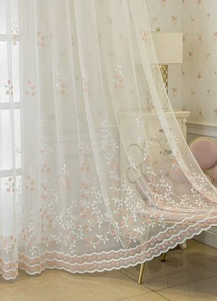 White Lace Sheer Trend Home