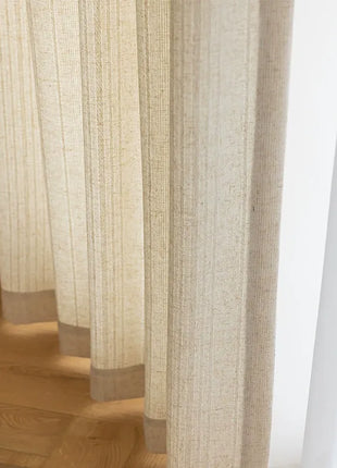Light Beige Japanese Style Curtain