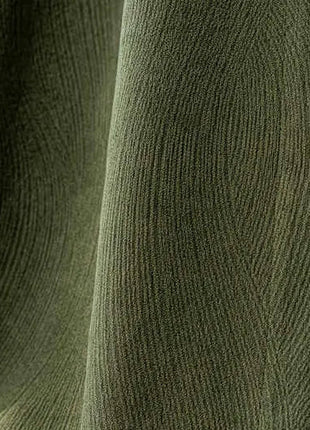 Chenille velvet jacquard curtain with wave pattern