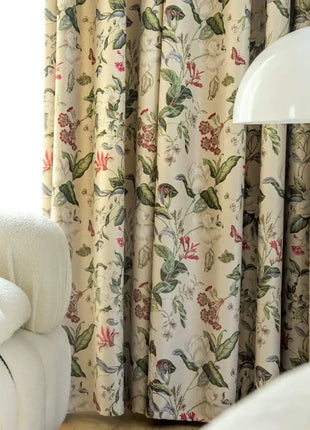 Colorful Flower Curtain