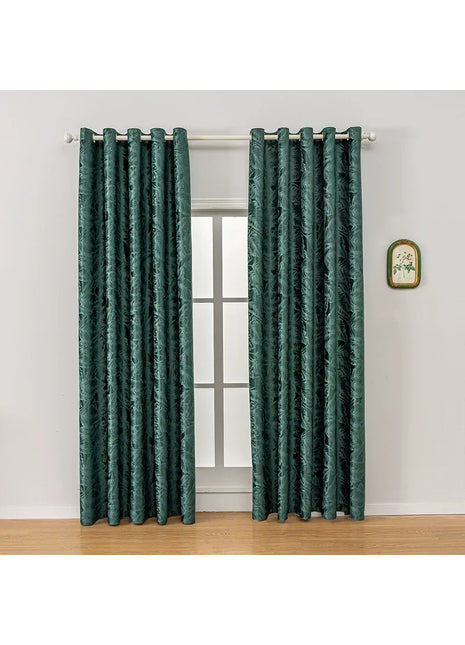 Golden Green Curtain