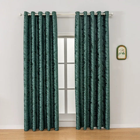 Golden Green Curtain