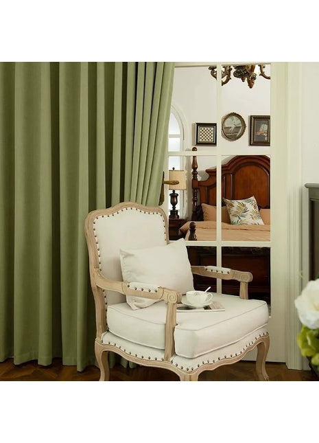 Forest Green Curtain