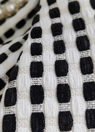 Black and White Curtain Design