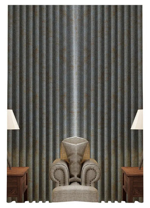 Mottled textured effect curtain for living room