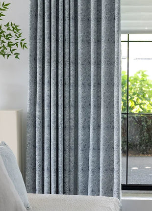 Luxury Blue Curtain Patterns