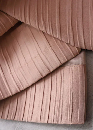Pink Linen Curtain