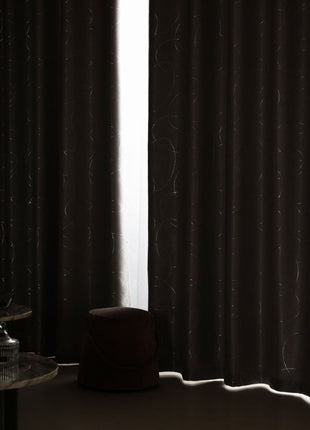 Golden Curtain Elegant Salon