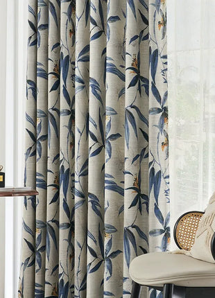 Parrot Pattern Curtain