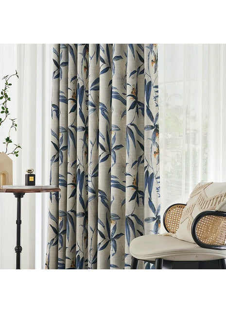 Parrot Pattern Curtain