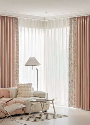 134 FLORAISON Curtains, Blackout Curtains, Grainy Cotton Texture €65.00