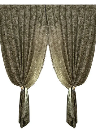 Modern Jungle Green Curtain