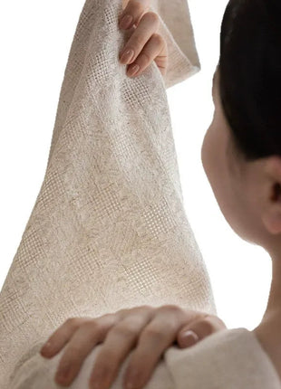 Insulating beige chenille jacquard curtain