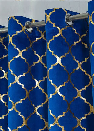 Red Curtain Modern Patterns