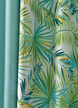 Tropical Leaves Curtain