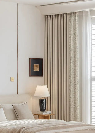 134 FLORAISON Curtains, Blackout Curtains, Grainy Cotton Texture €65.00