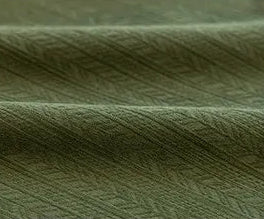 Fern effect chenille blackout curtain