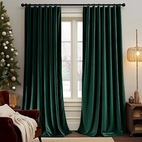 Fir Green Blackout Curtain