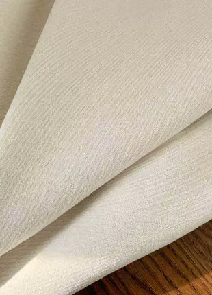 Chenille velvet jacquard curtain with wave pattern
