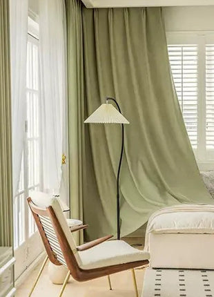 Forest Green Curtain