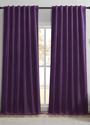 Purple Velvet Curtain
