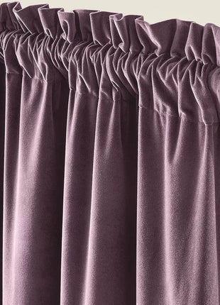 Purple Velvet Curtain