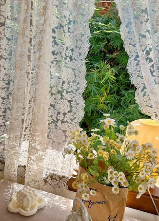 Vintage Sheer White Patterns
