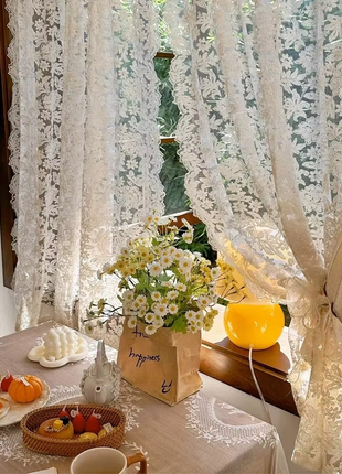 Vintage Sheer White Patterns