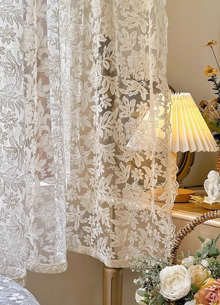 Vintage Sheer White Patterns