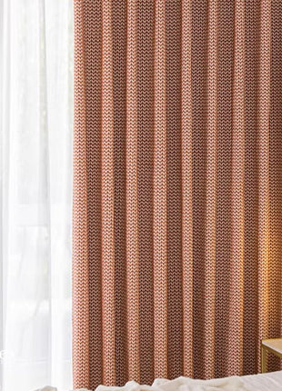 Modern Curtain Green Patterns