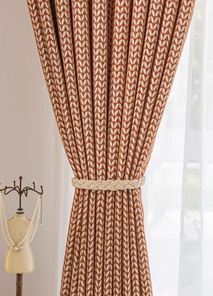 Modern Curtain Green Patterns