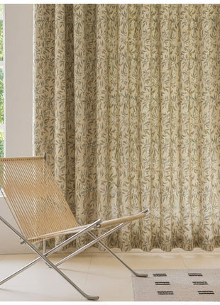 Provencal Green Leaves Curtain