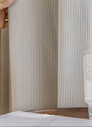 Modern Cream Curtain