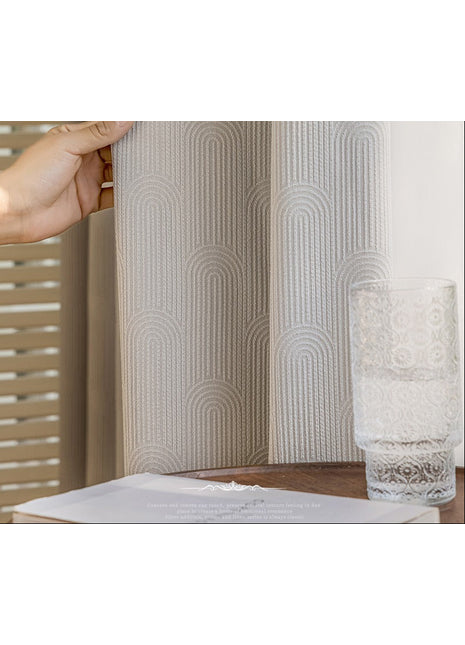 Modern Cream Curtain