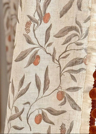 White Curtain Provençal Patterns
