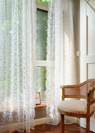 Vintage Sheer White Patterns