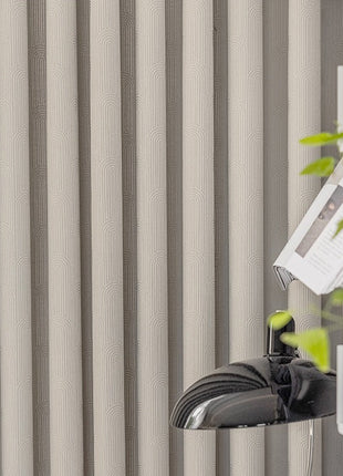 Modern Cream Curtain