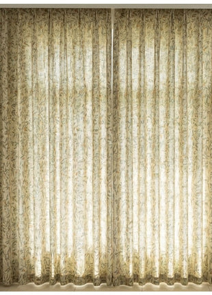 Provencal Green Leaves Curtain