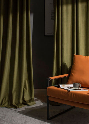 Green Blackout Curtain