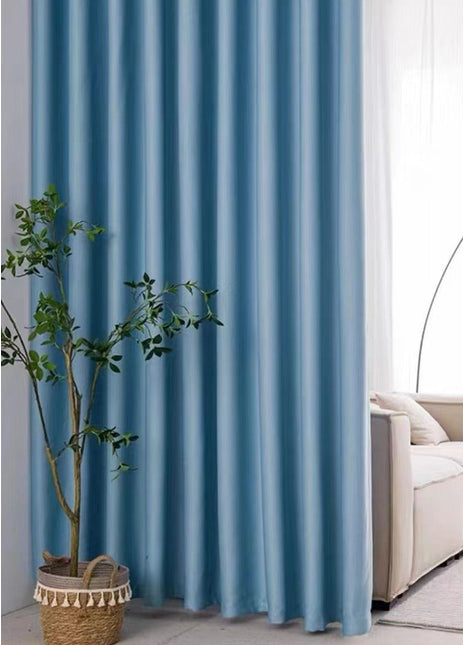 Custom chenille blackout curtain