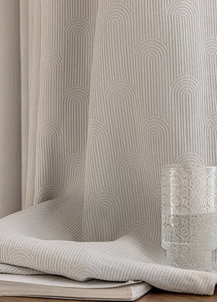 Modern Cream Curtain