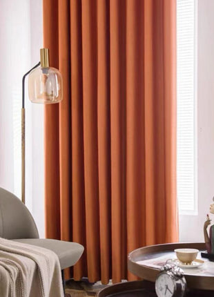 Custom chenille blackout curtain