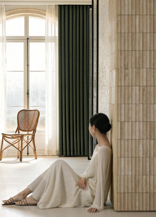 Chenille jacquard insulating curtain for living room