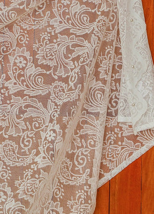 Lace Sheer Vintage Living Room