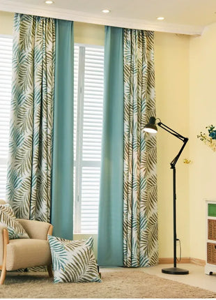 Blue Boy Bedroom Curtain