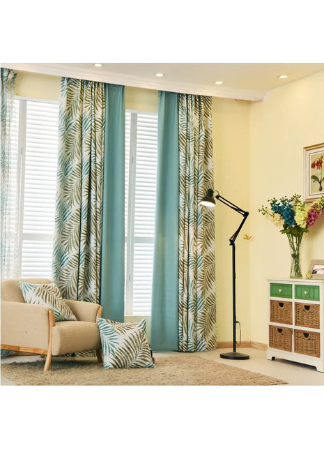 Blue Boy Bedroom Curtain