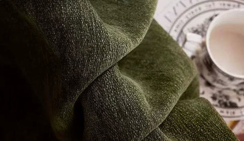 Modern Sage Green Curtain